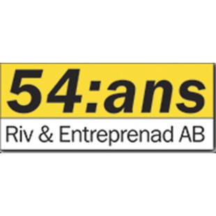 54:ans riv&entreprenad AB Logo