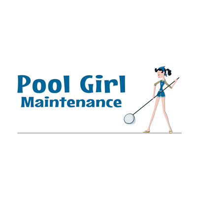 Pool Girl Maintenance Logo