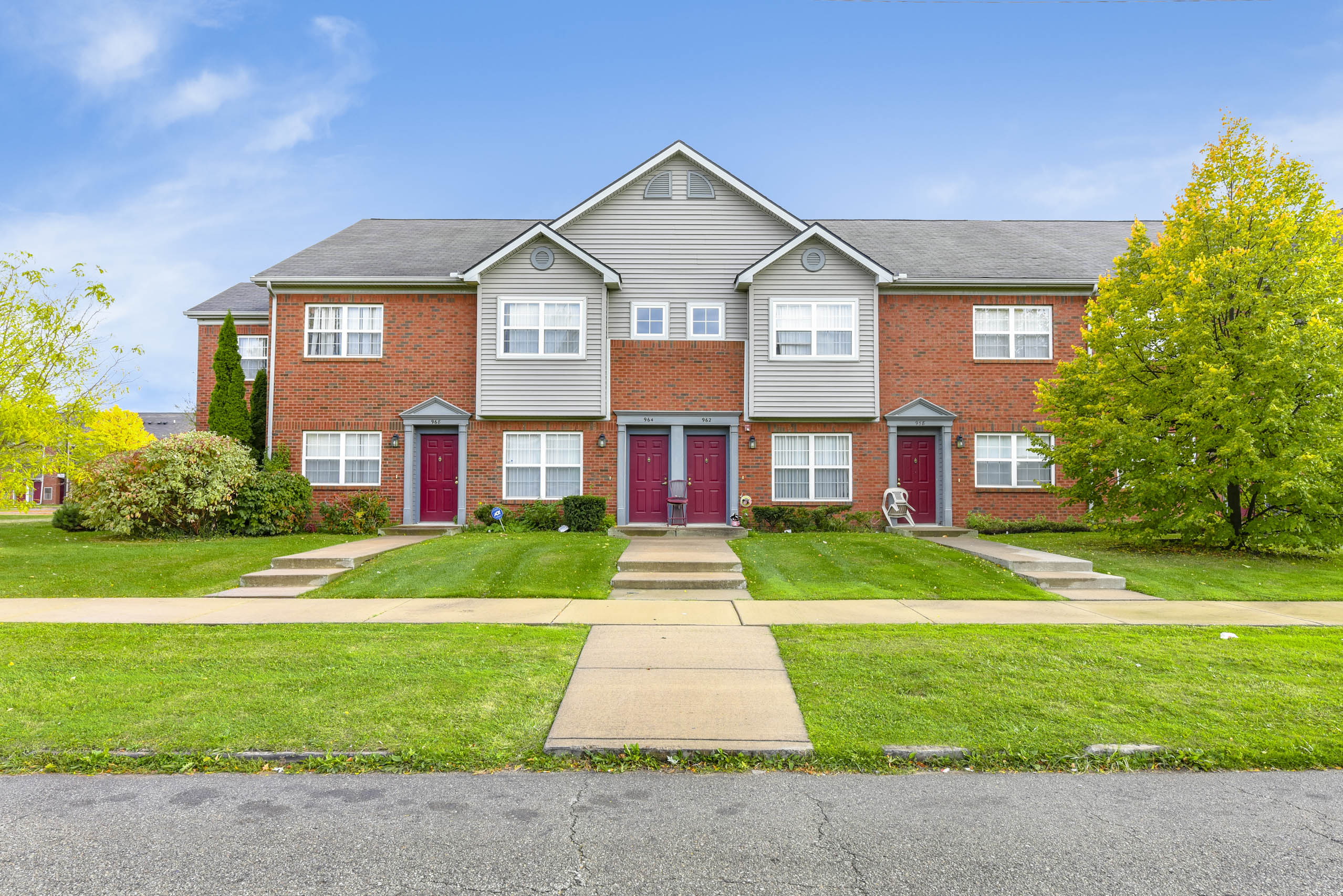 A large brick house