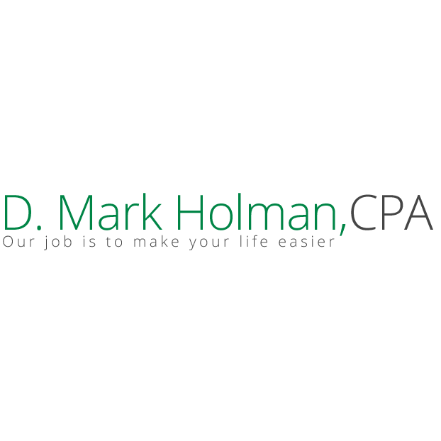 D. Mark Holman, C.P.A., P.C. Logo