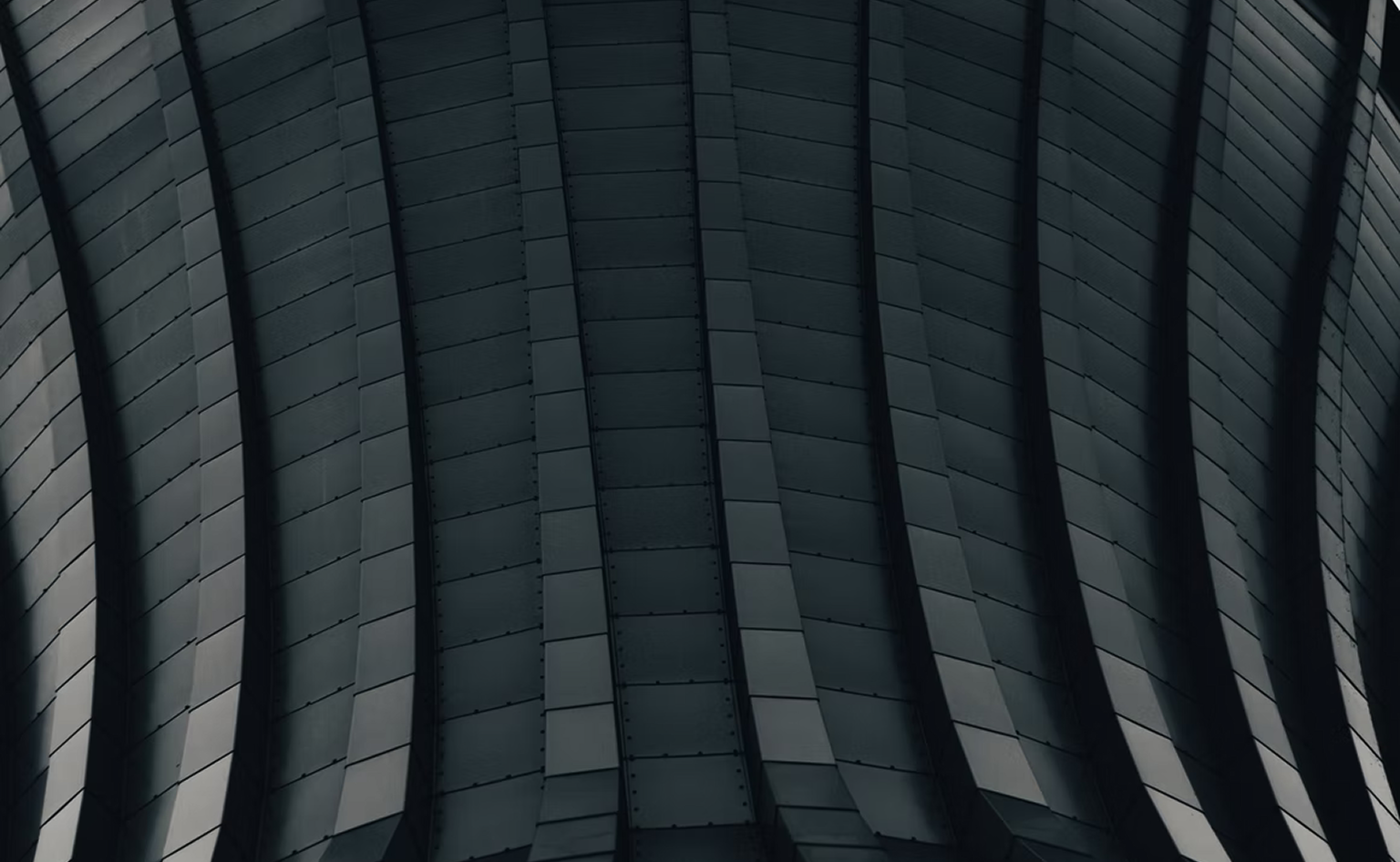 Curved architectural details.