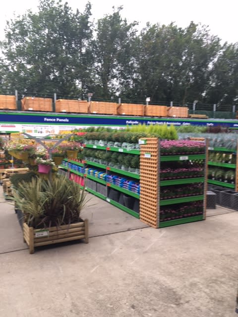 B&M's brand new store in Huntingdon boasts an extensive Garden Centre range, with garden buildings, aggregates, decking and artificial turf sold all year round.