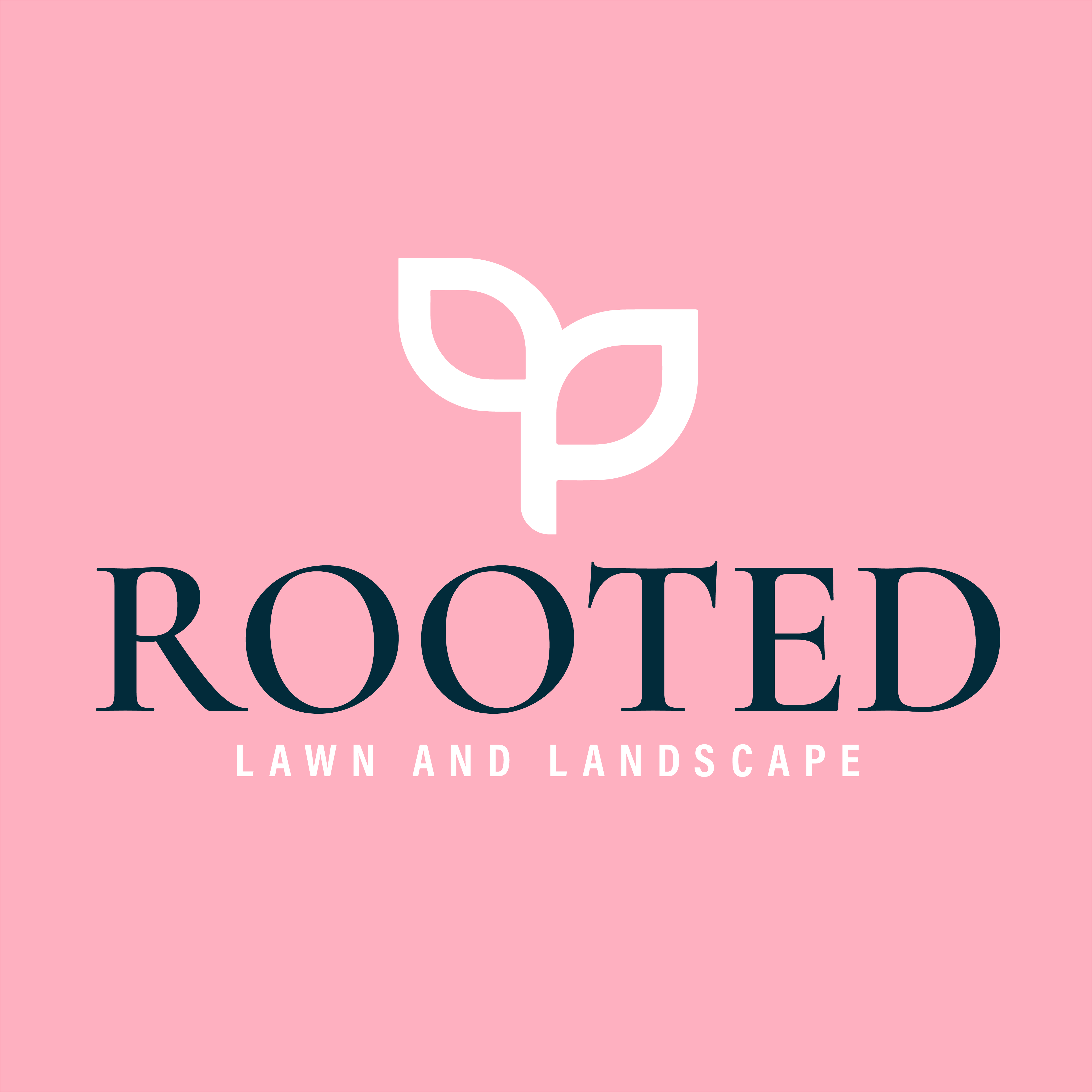 Rooted Lawn &amp; Landscape Logo
