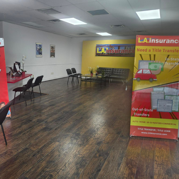 Interior of the L.A. Insurance Agency located at 5320 Antoine Dr in TX 