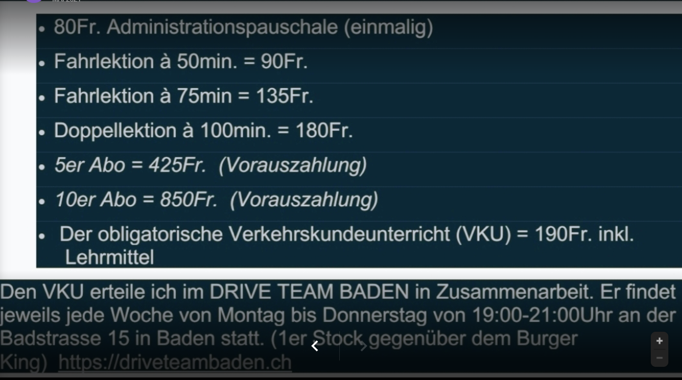 Fahrschule Sasa, Landstrasse 68 in Rieden AG