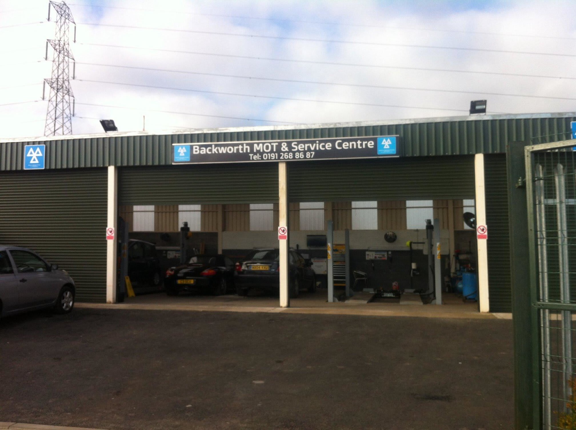 Backworth MOT & Service Centre Newcastle Upon Tyne 01912 688687