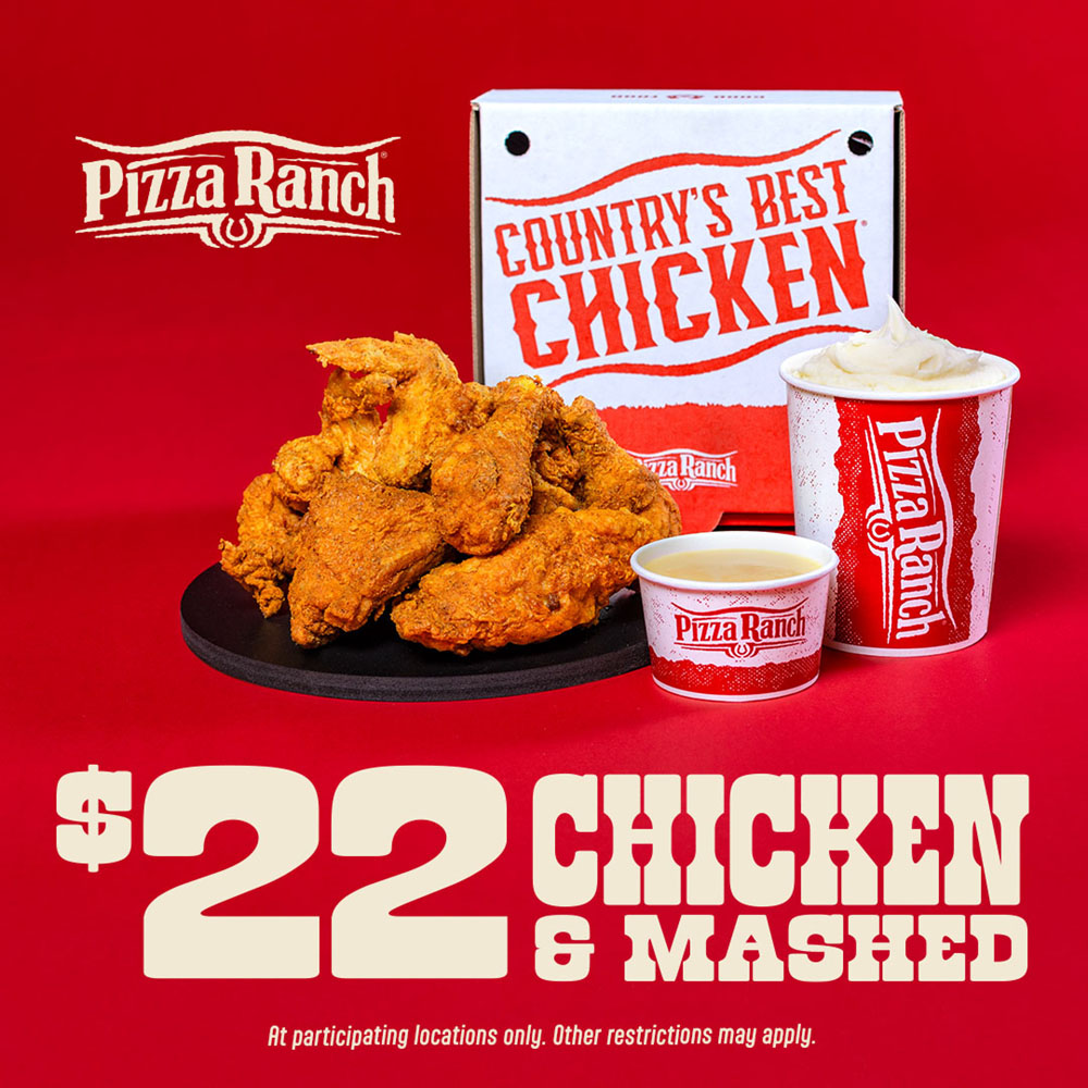 8pc Chicken & Mashed for $22
