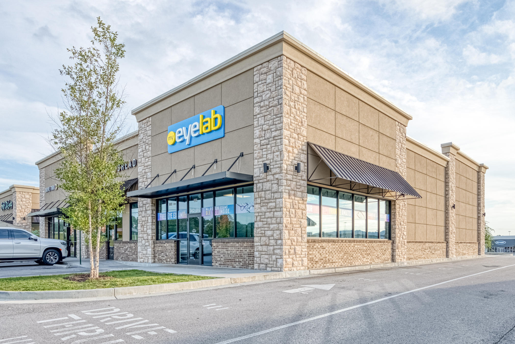 Storefront at My Eyelab optical store in Chattanooga, TN 37415