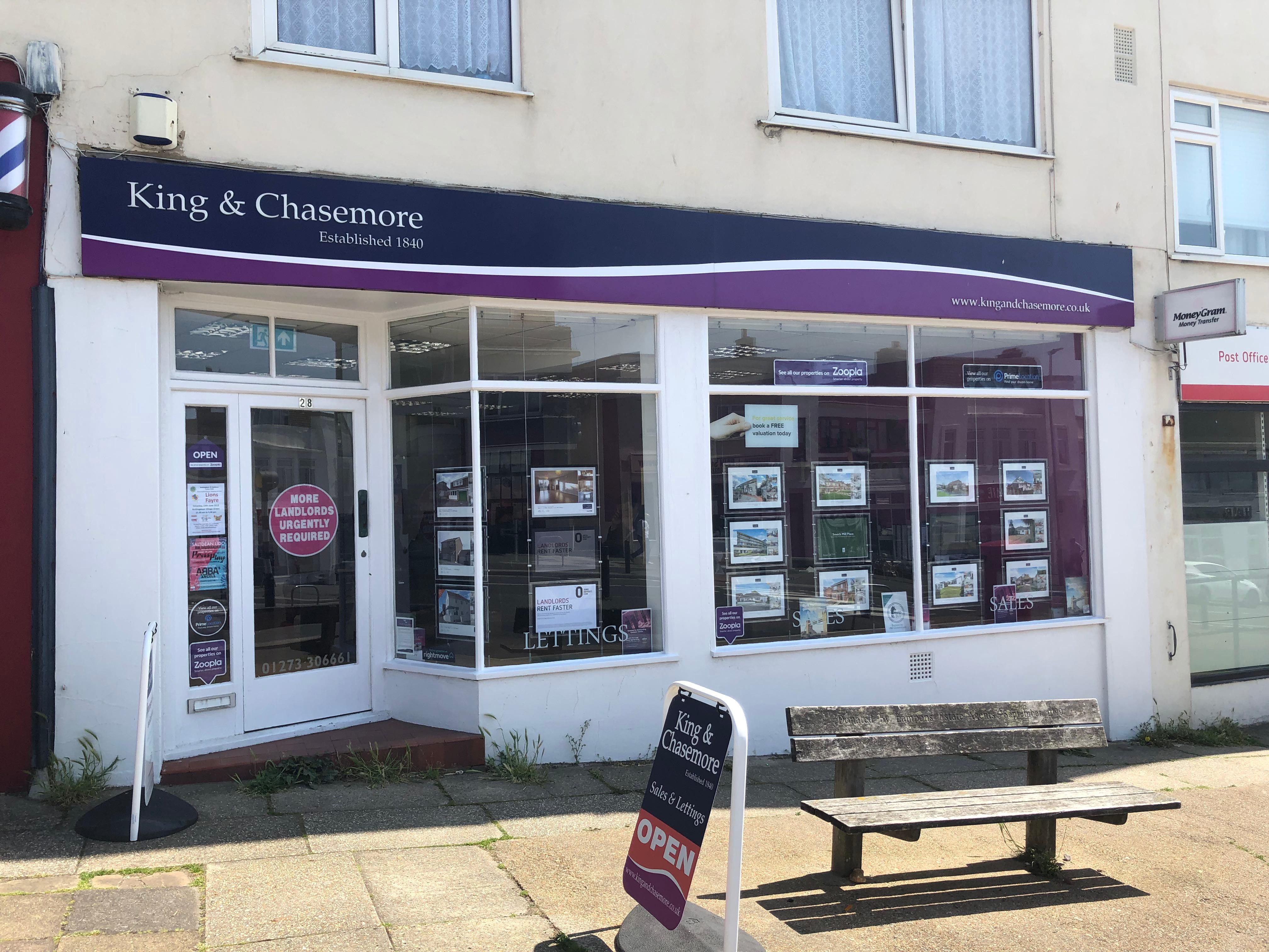 King & Chasemore Sales and Letting Agents Saltdean Brighton 01273 803214