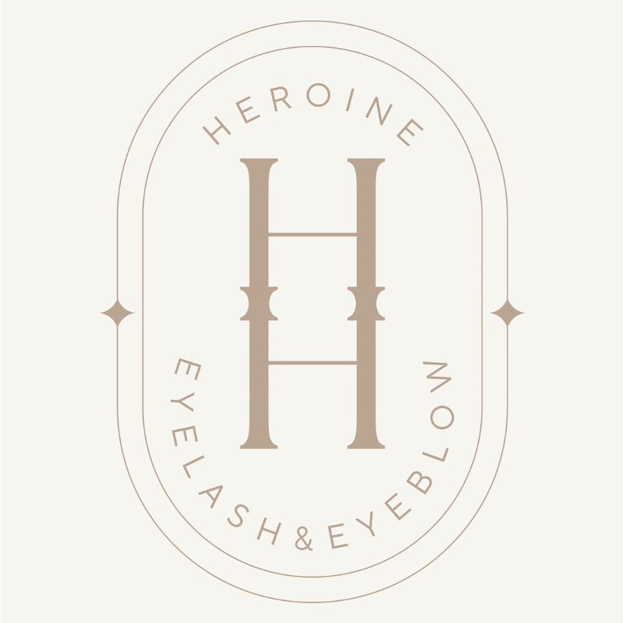 HEROINE eyelash &eyebrow Logo