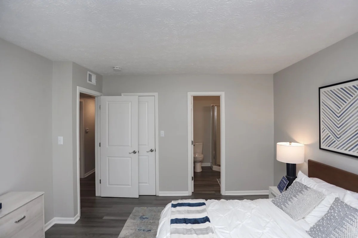 Bedroom With Closet
