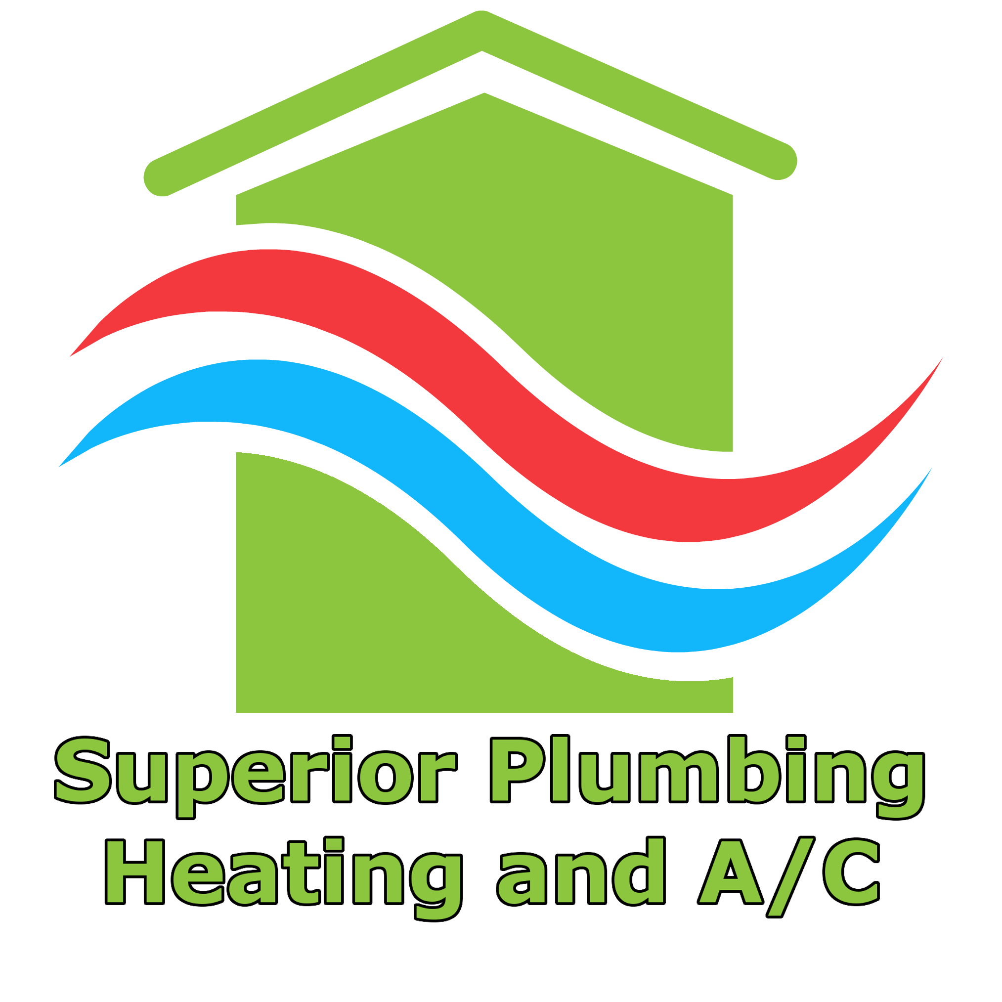 Superior Plumbing, Heating and A/C Logo