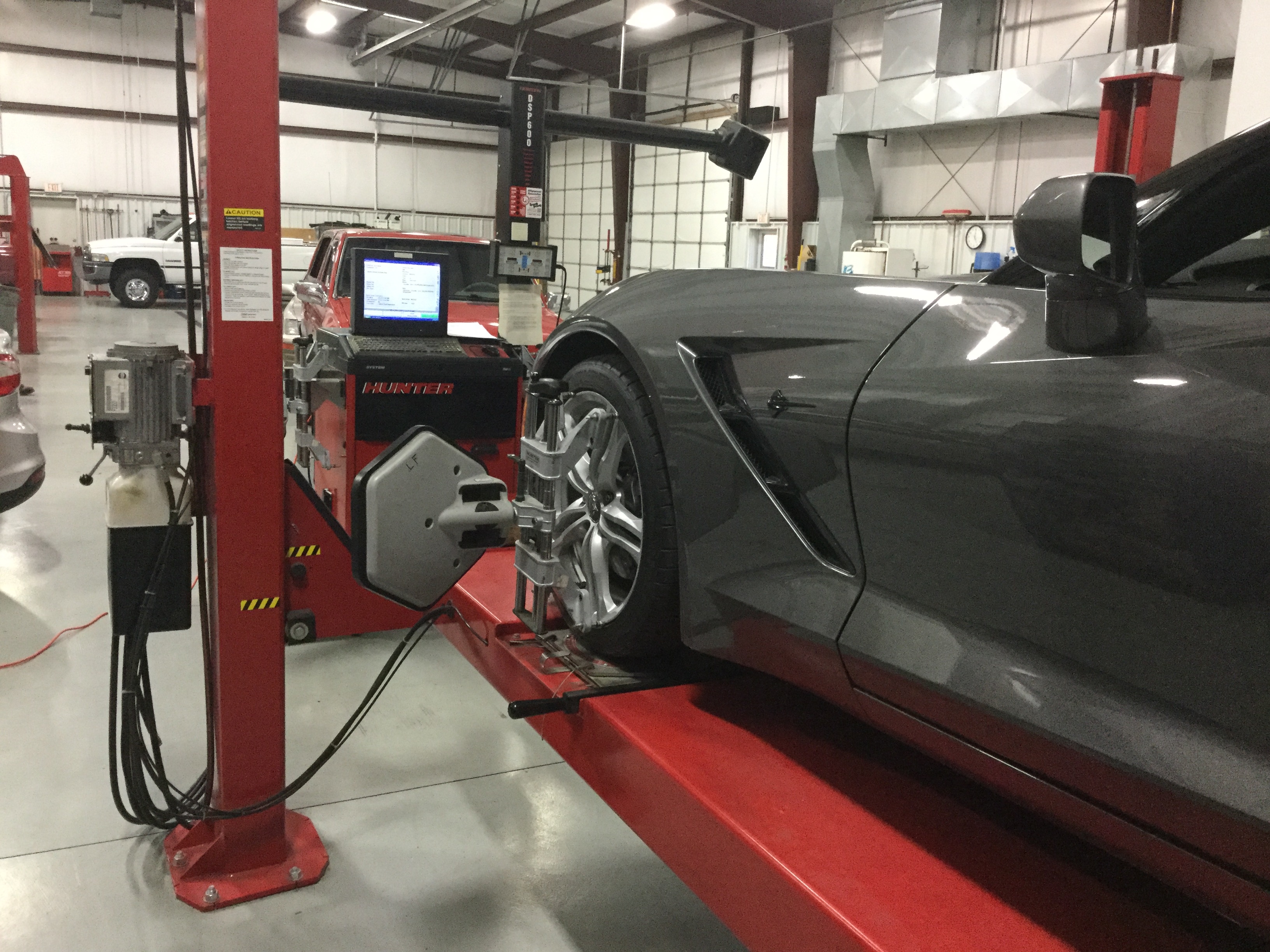 Advantage Automotive Performs Wheel Alignments