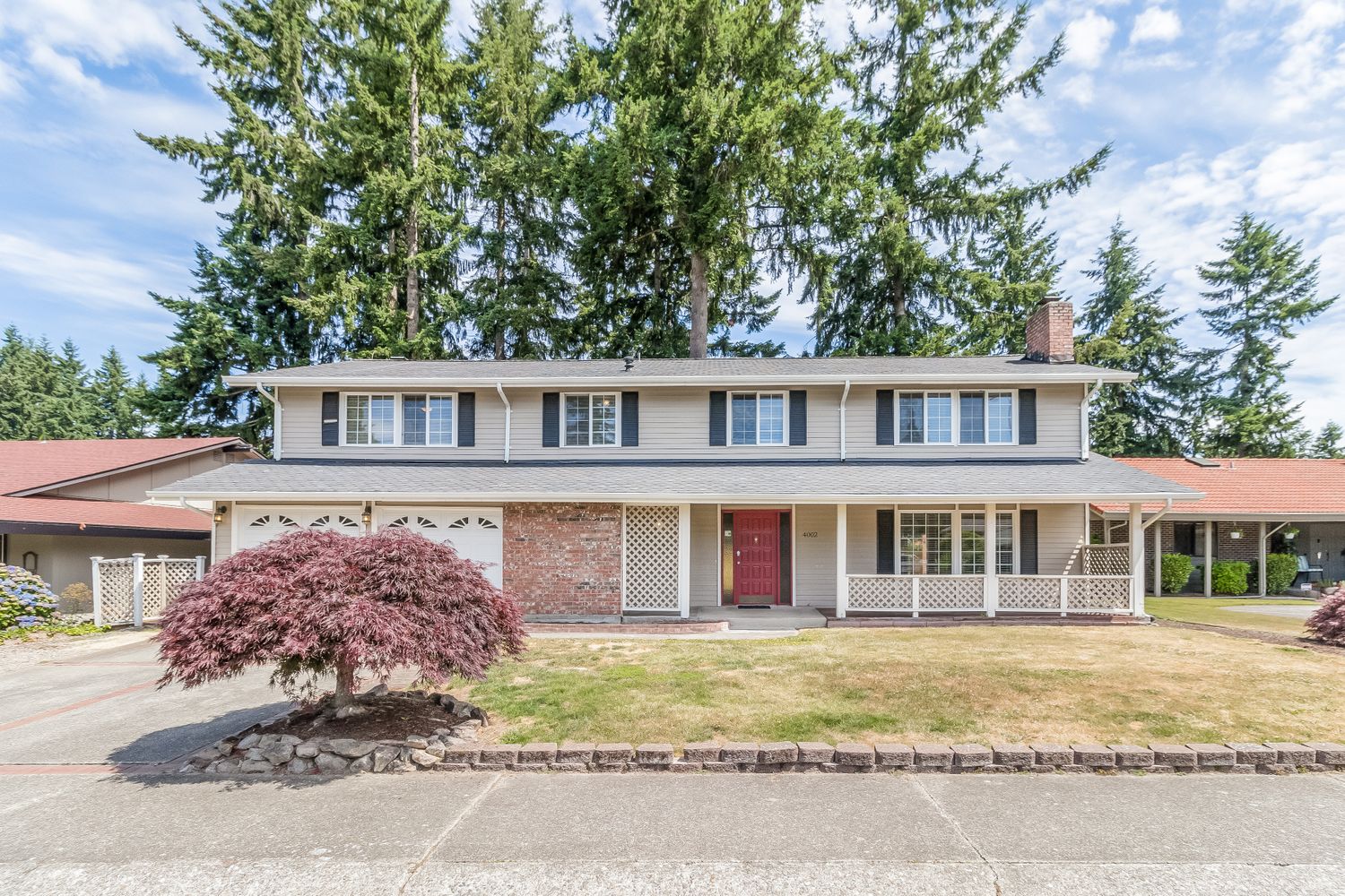 Beautiful home with garage and covered patio at Invitation Homes Minneapolis.