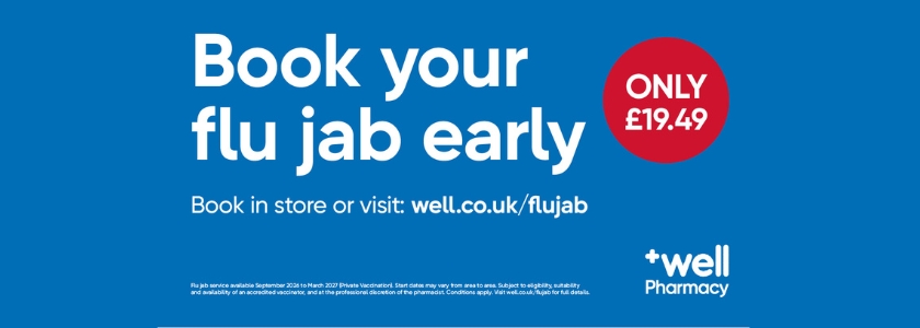 Book your flu jab early
