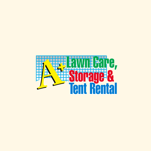 A + Lawn Care, Storage & Tent Rental Logo