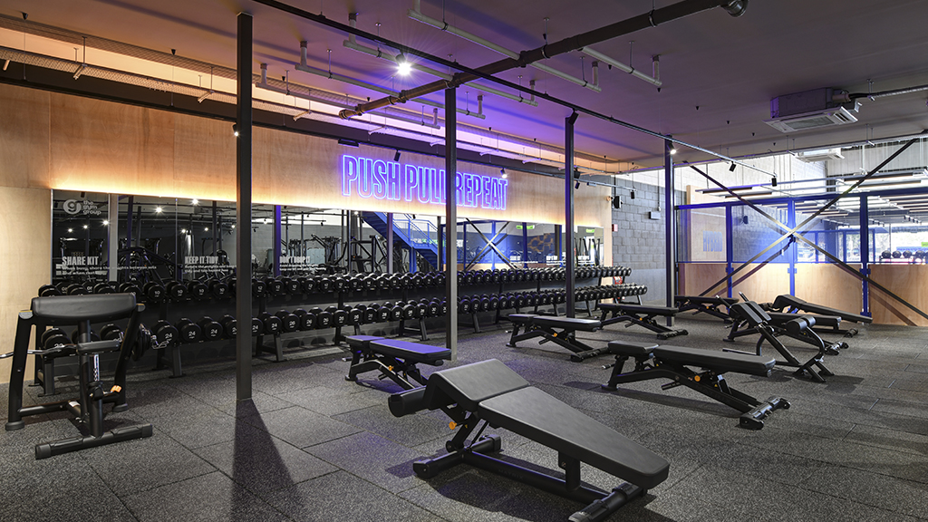 Free Weights Area