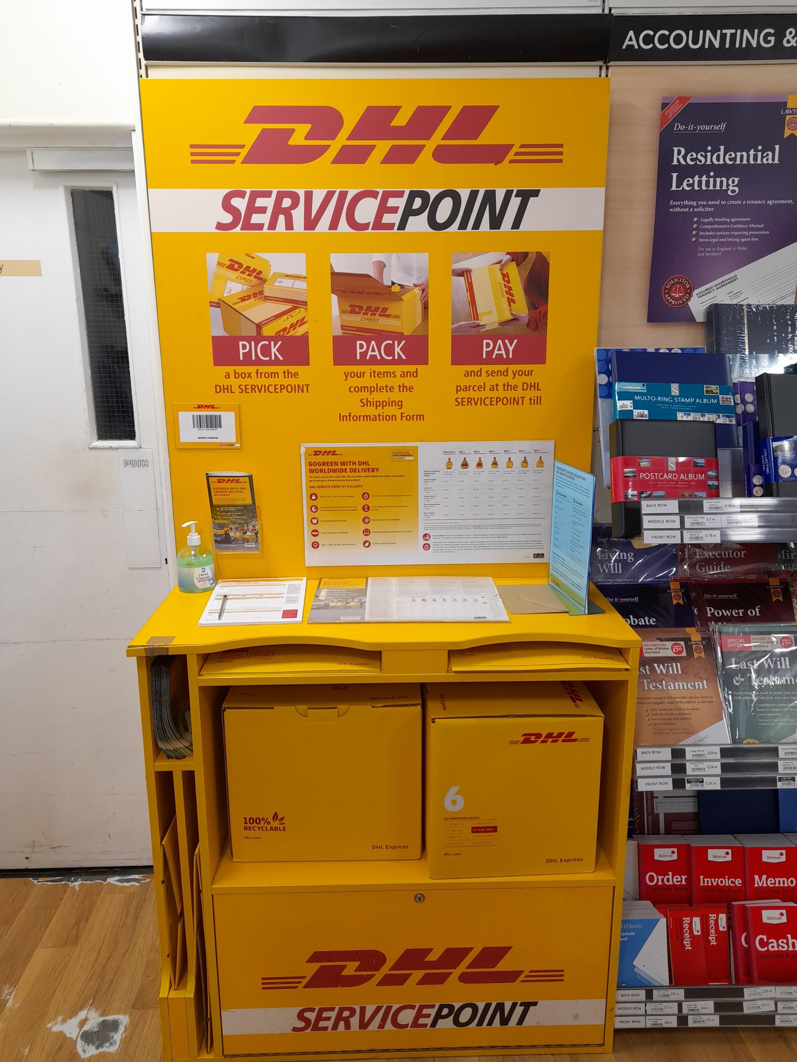 Images DHL Express Service Point (WHSmith Stamford)