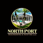 North Port Rescreening Painting Logo