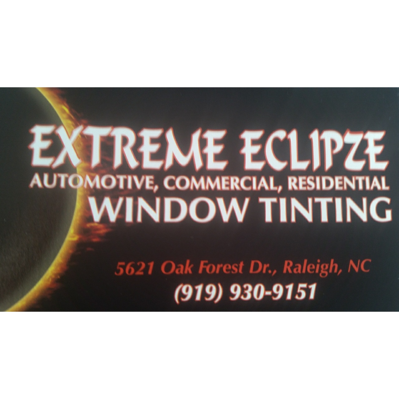 Extreme Eclipze Window Tinting