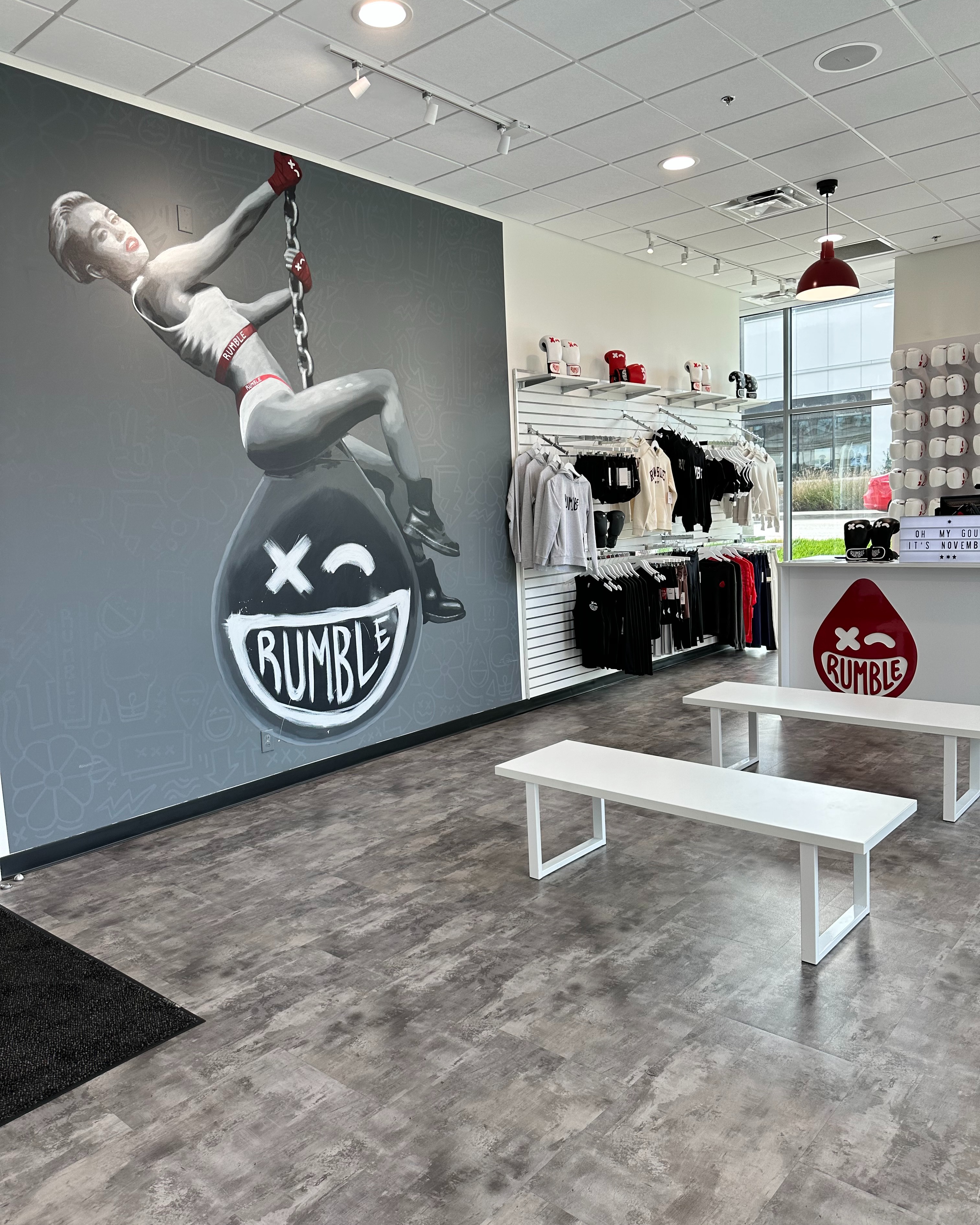 Rumble Franklin lobby