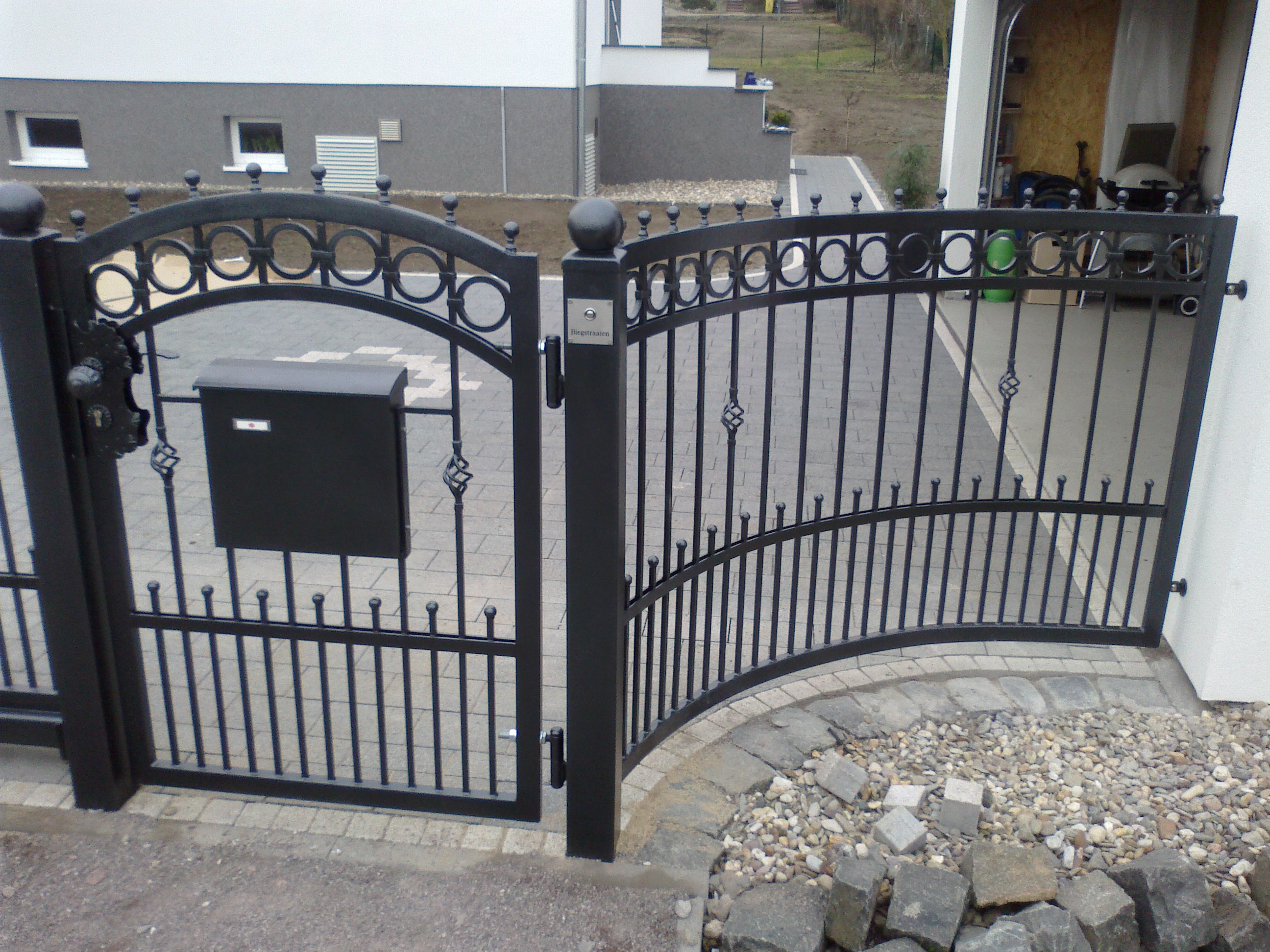 Alcatraz-Zaunanlagen, Dr.-Dieck-Straße 34 in Leuna