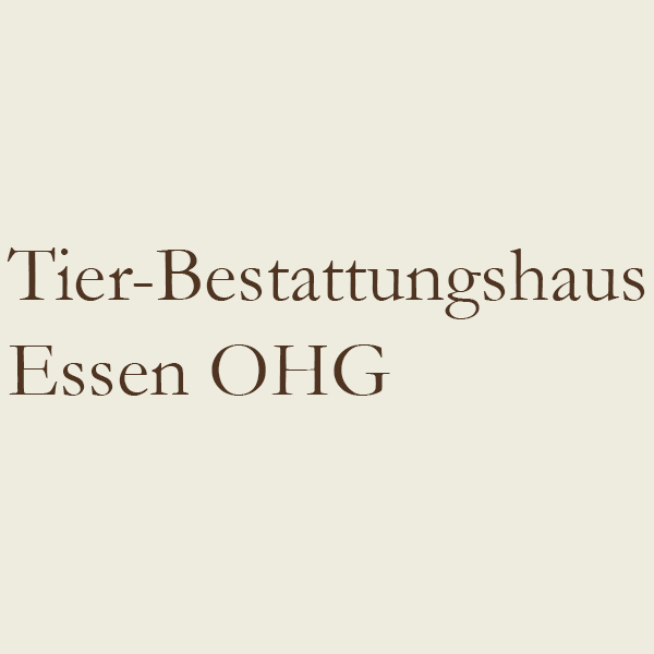 Tier-Bestattungshaus Essen e.K. Logo