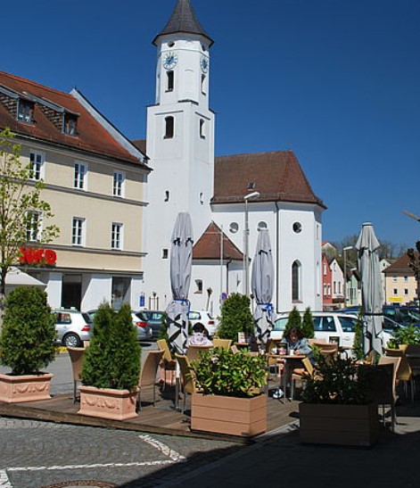 Stadt Bogen in Bogen in Niederbayern - Logo