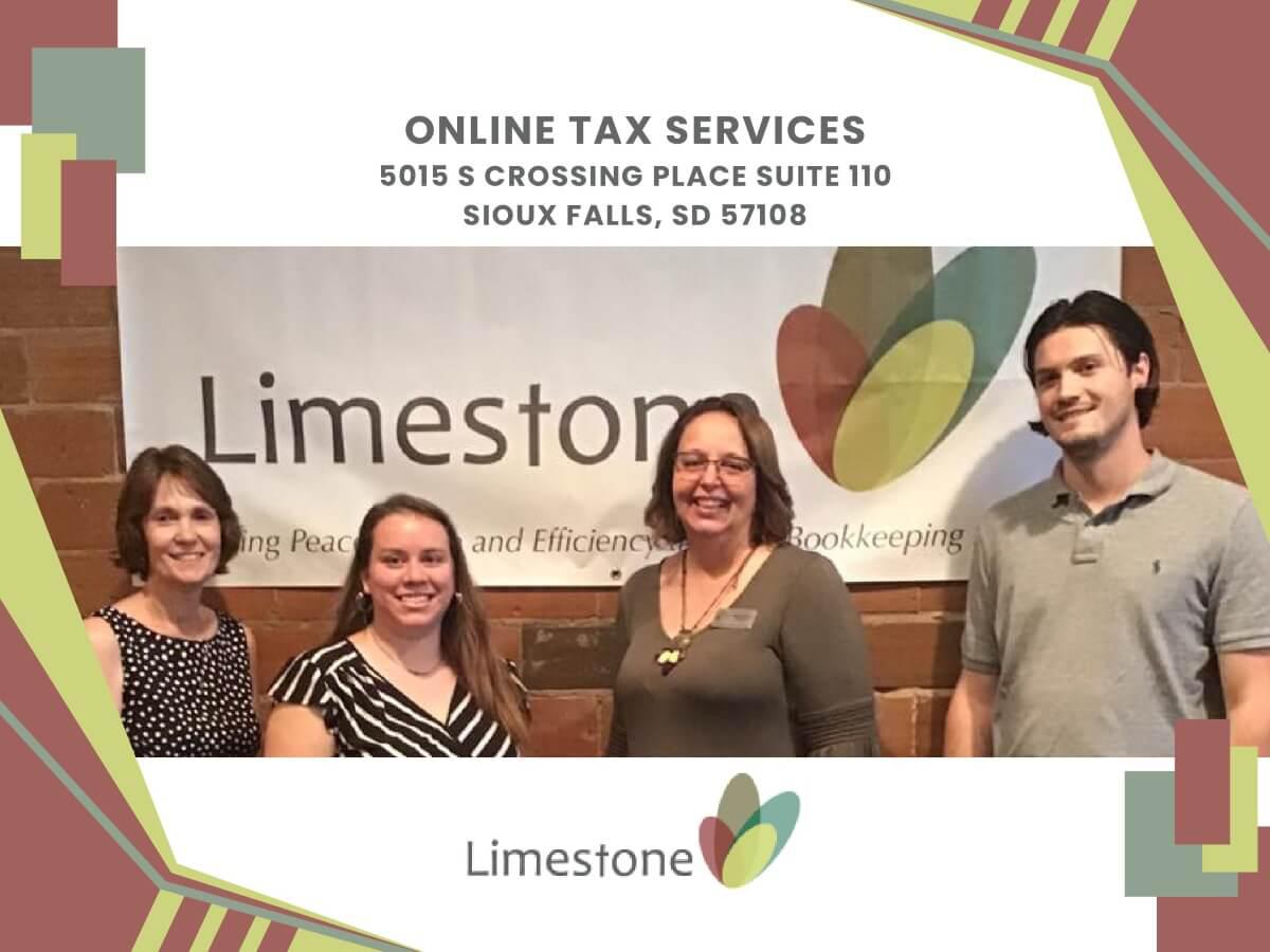 online tax services Limestone Inc Sioux Falls (605)610-4958