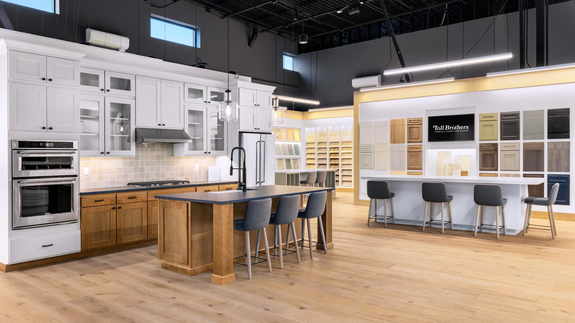 Make finish selections at the newly remodeled Design Studio in Kirkland