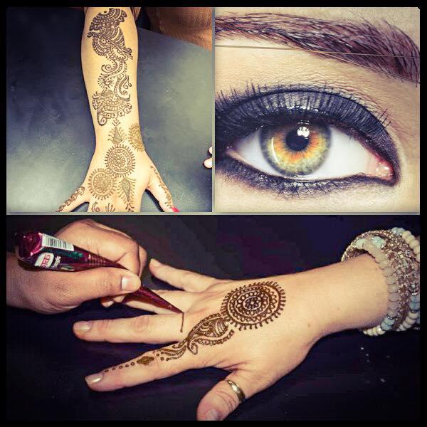 Pretty Eyebrow Threading & Henna Photo