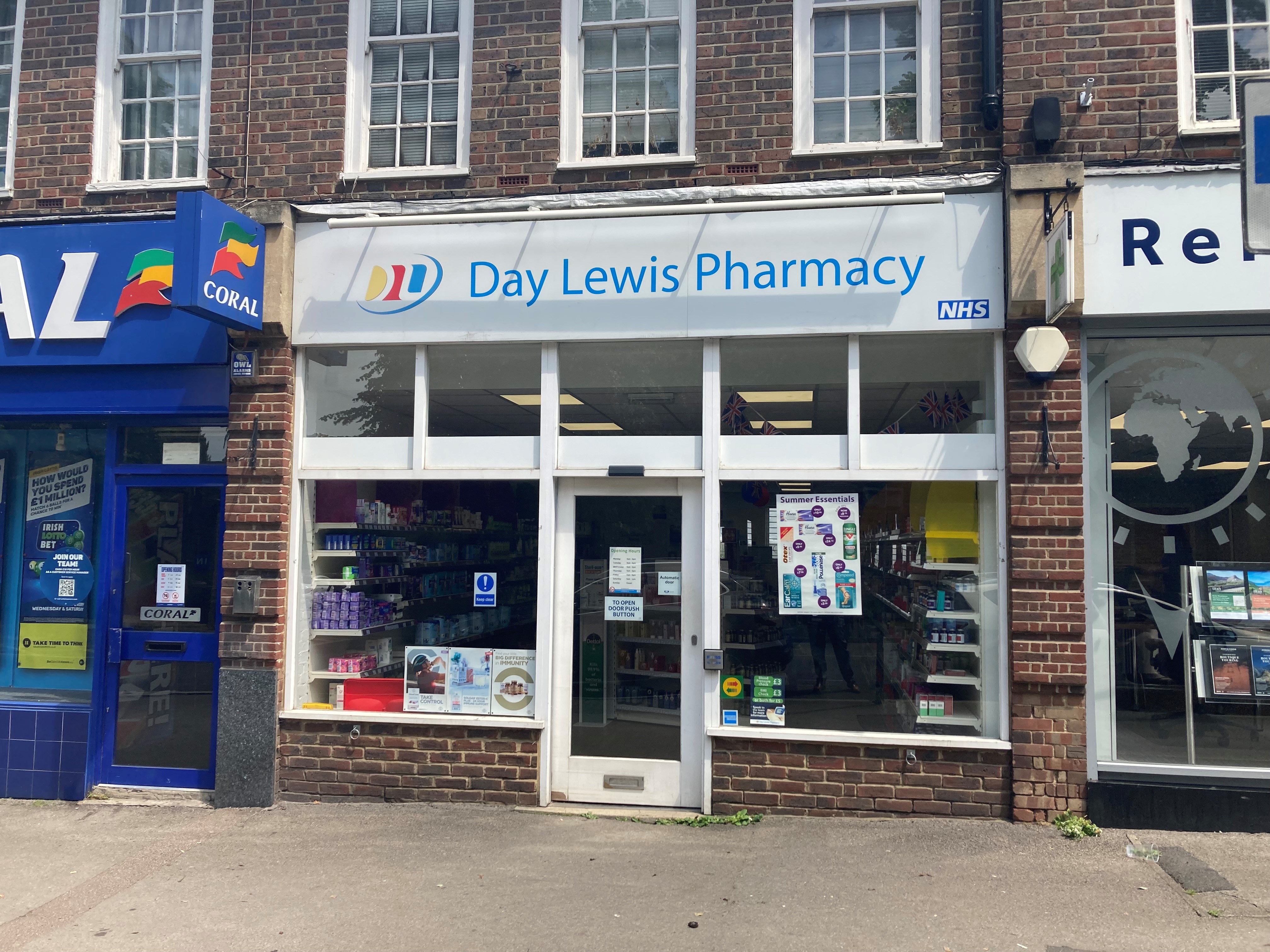 Day Lewis Pharmacy Reigate Travel & Ear Micro-Suction Clinic Reigate 01737 243484