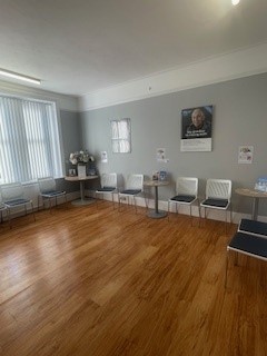 Reception upstairs