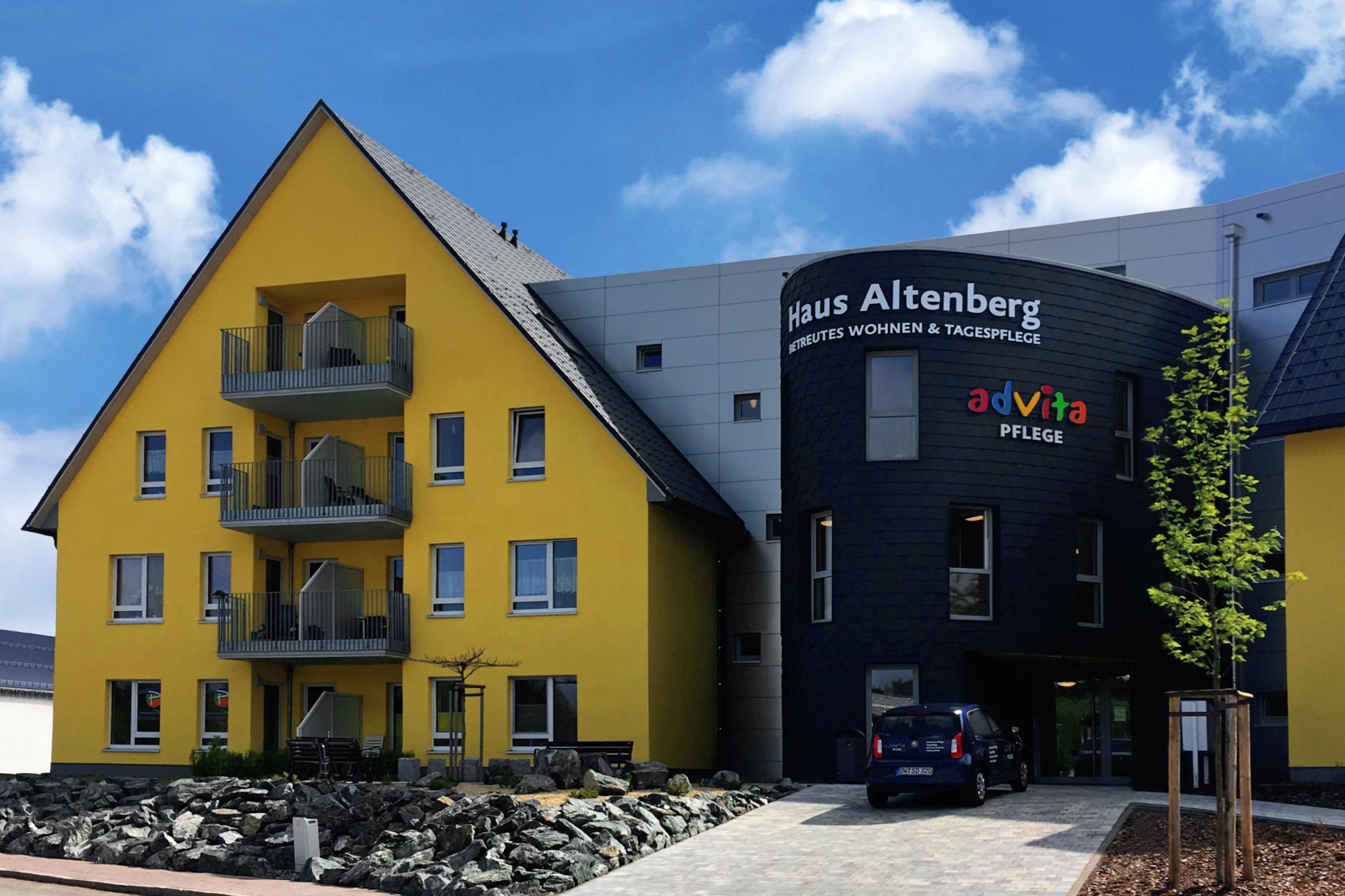 advita Haus »Glück auf« | Pflegedienst in Altenberg | Betreutes Wohnen | Pflege-WG | Tagespflege | Ambulante Tourenpflege