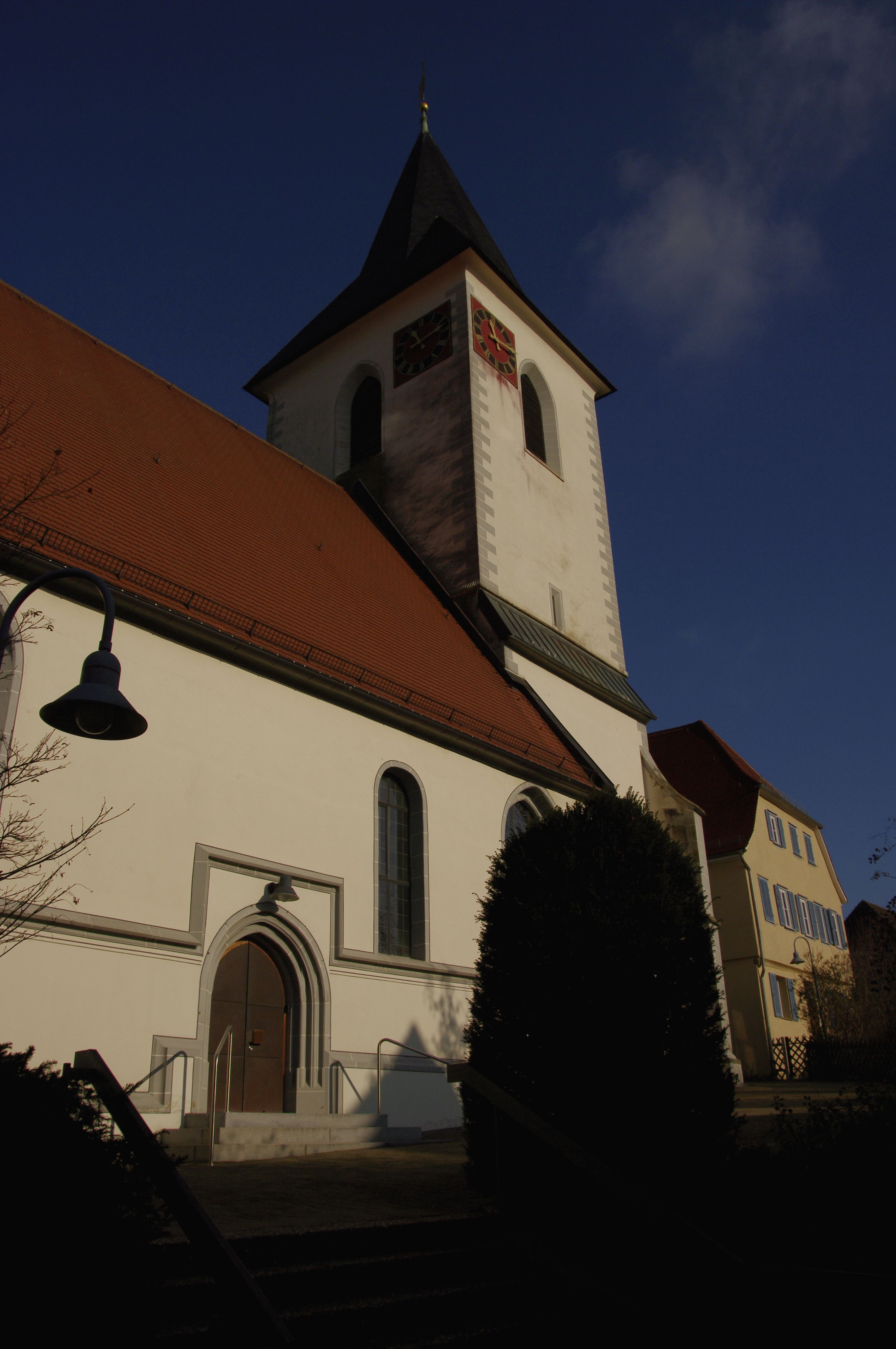 Mauritiuskirche Schwaikheim - Evangelische Kirchengemeinde Schwaikheim, Pfarrgasse 1 in Schwaikheim