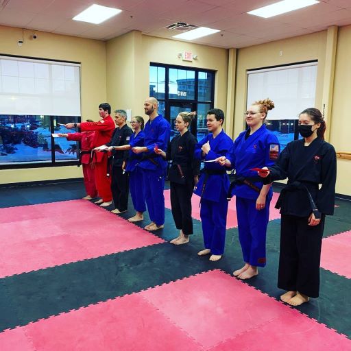 At Dojo Karate, our focus is on your success and we accomplish this through exercise, self-discipline, respect and positive reinforcement.