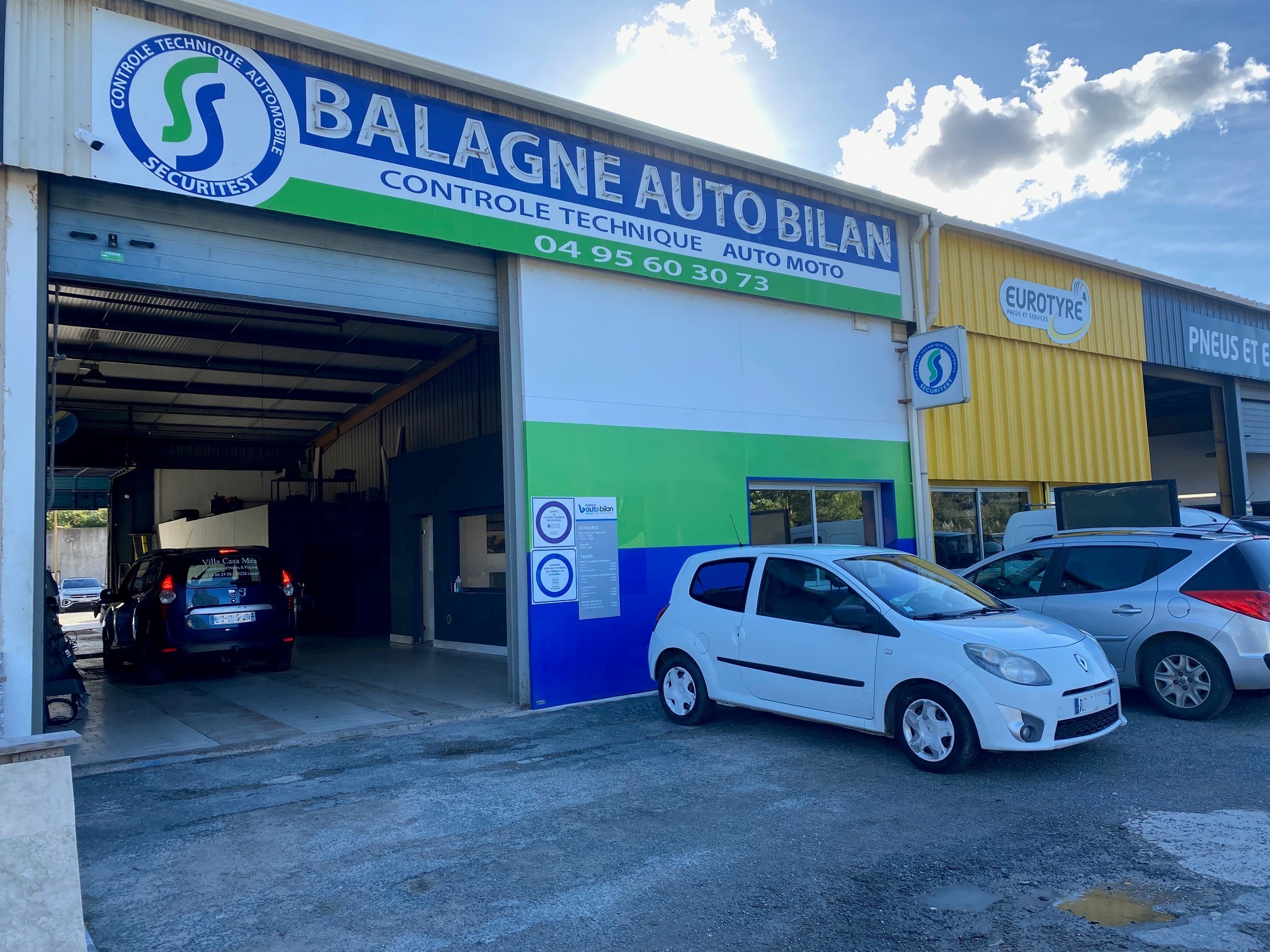 Images Sécuritest Contrôle Technique Automobile ALGAJOLA