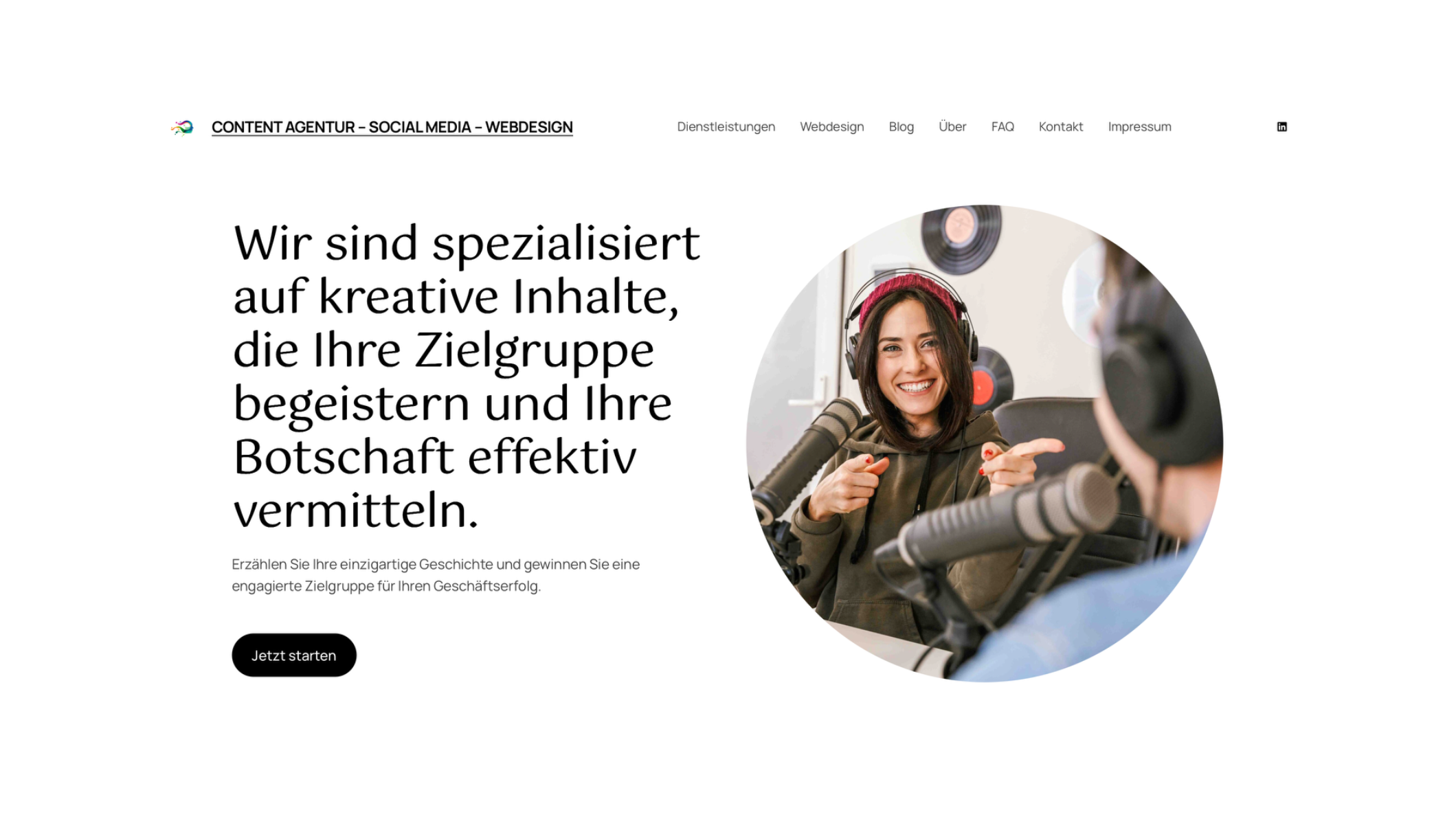 Content Agentur, Webdesign, Social Media in Laupheim - Logo