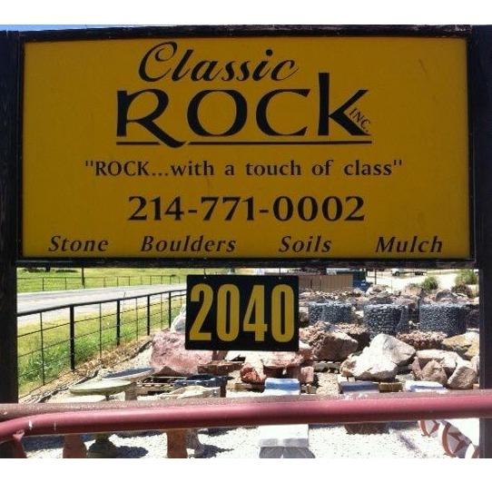 Classic Rock Stone Yard Logo