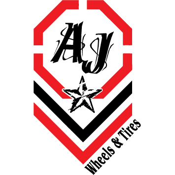 AJ Wheels & Tires Logo