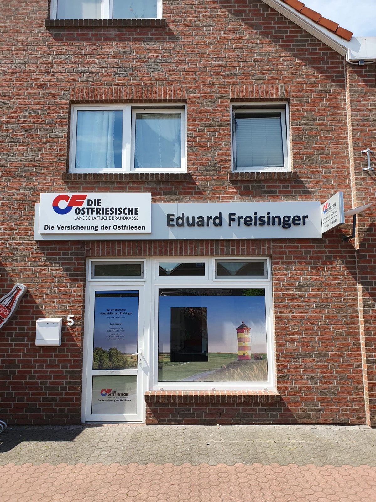 Ostfriesische Landschaftliche Brandkasse - Eduard-Richard Freisinger, Bürgermeister-Lüken-Platz 5 in Südbrookmerland