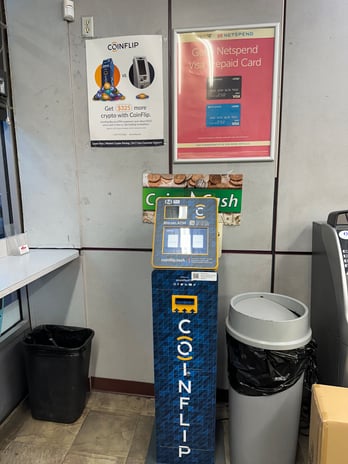 Images CoinFlip Bitcoin ATM - CFSC Checks Cashed 47th & Halsted Currency Exchange and Auto License (Chicago)