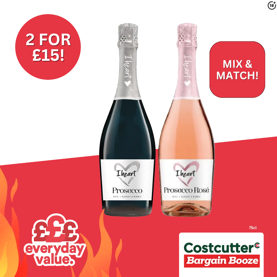 2 For £15 on selected wines