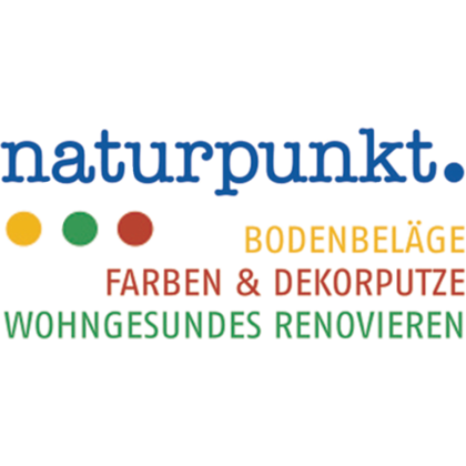 Logo Naturpunkt. Bauen & Wohnen