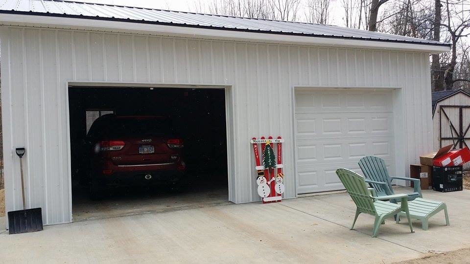 New pole barn in Riverdale, MI