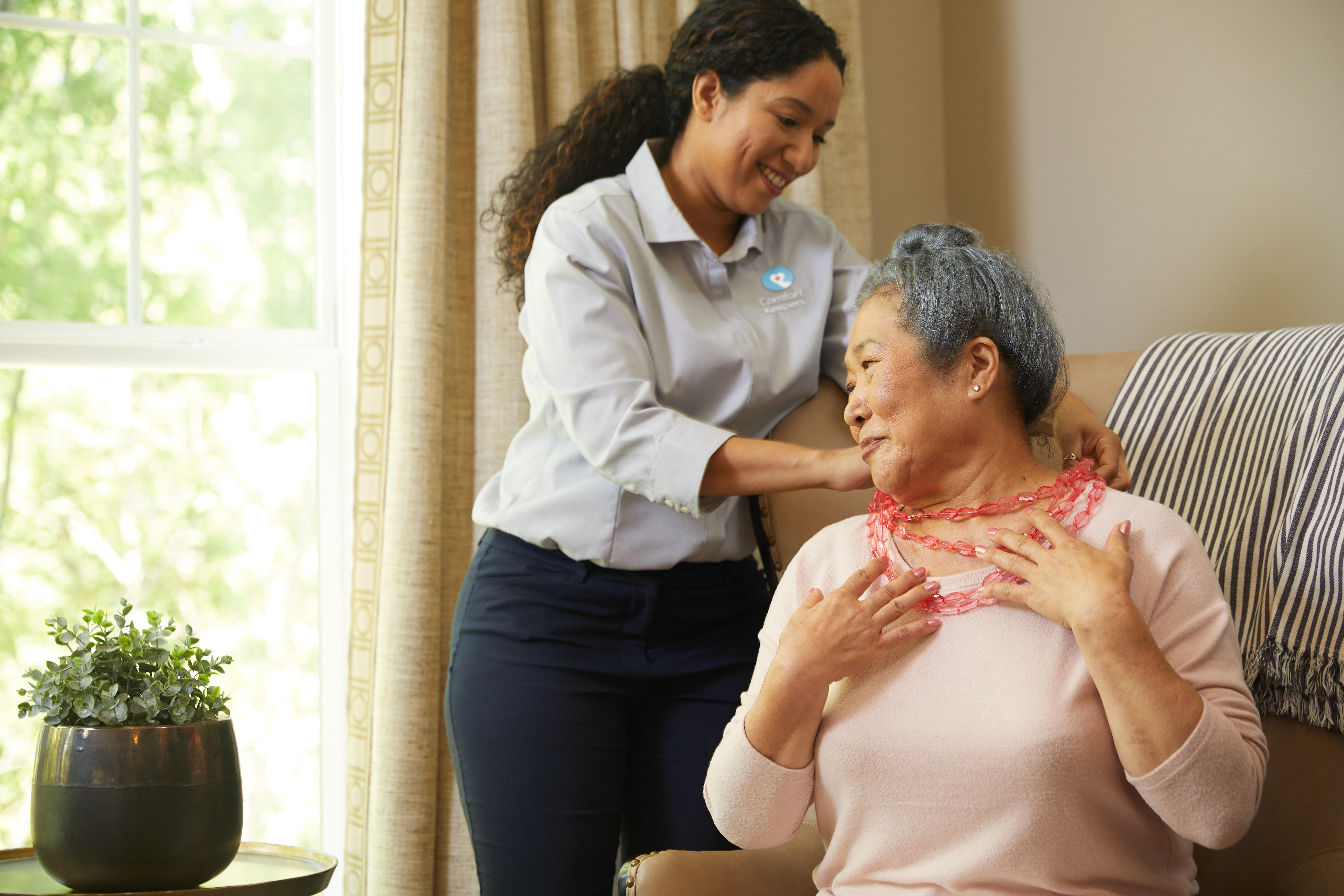 We provide options for 24-hour home care and part time home care