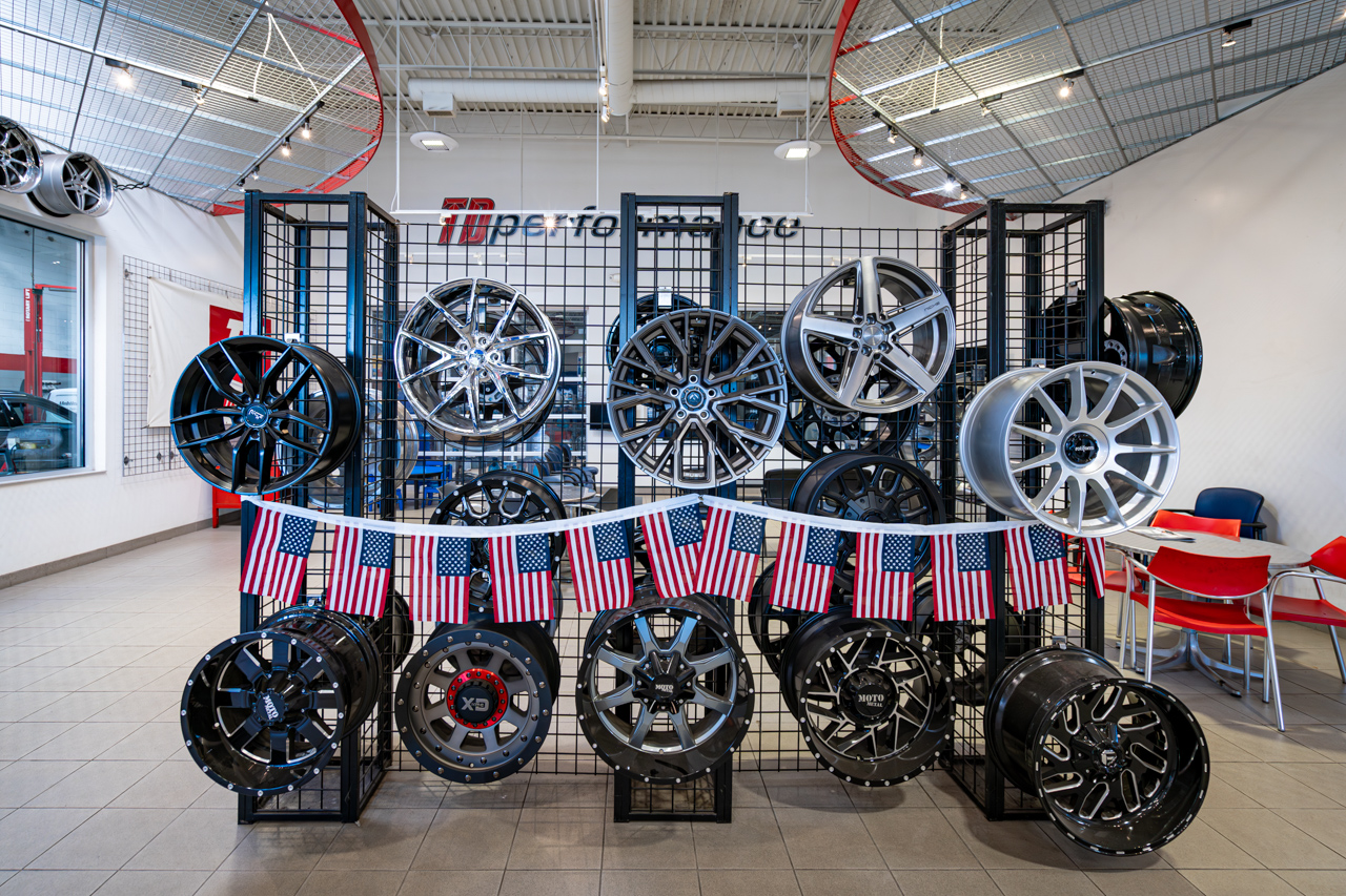Tire Discounters TD Performance | Tires, Wheels, Services, Fluids, & more