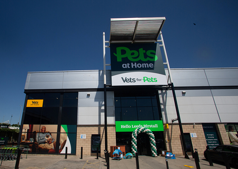 Front of the location