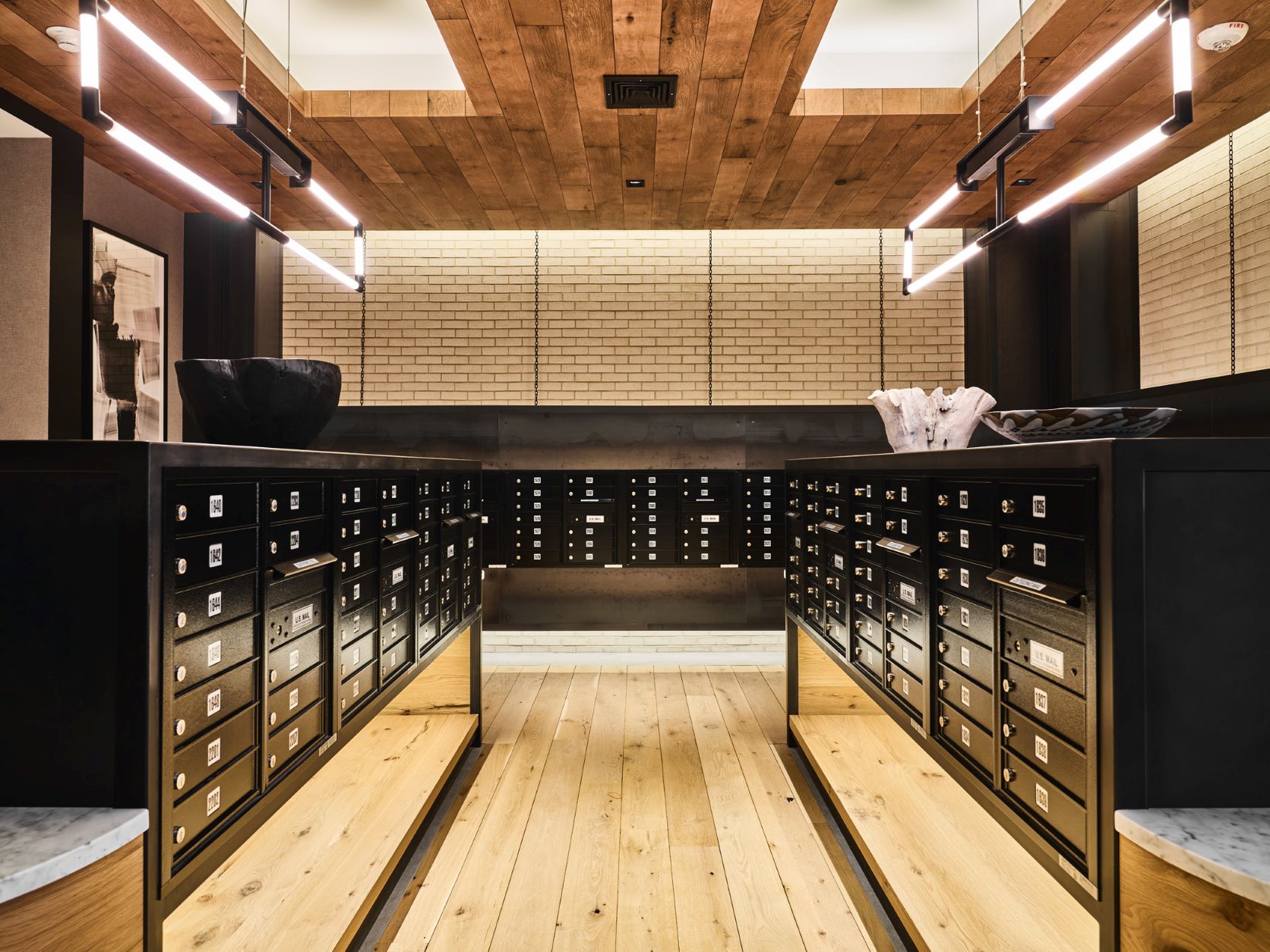 A mailroom that elevates even the most mundane experiences.