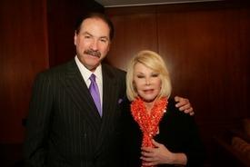 Howard with the Late Joan Rivers